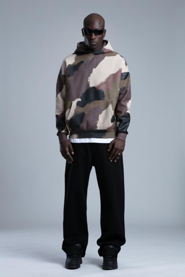 Abstract Camo Hoodie - Image 4