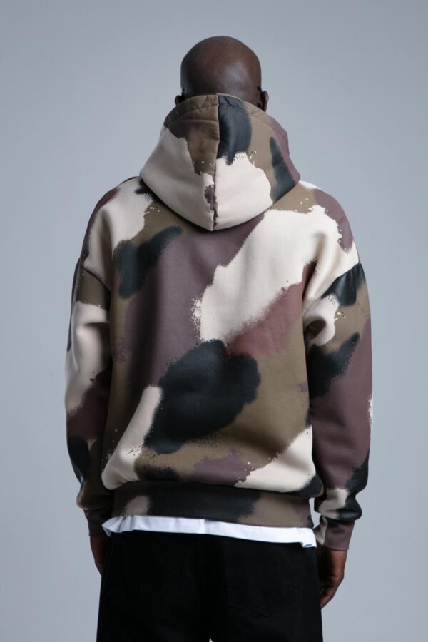 Abstract Camo Hoodie - Image 2