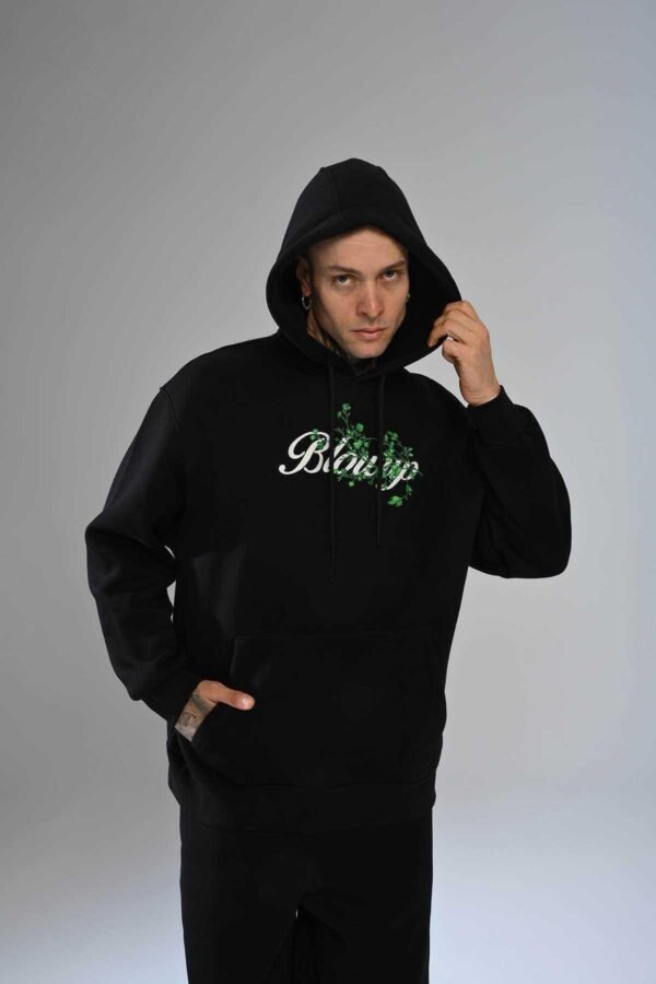 UNPROCESSED HOODIE - BLACK - Image 2