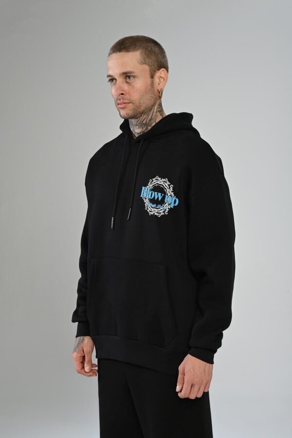 Black Blow up hoodie - Image 2