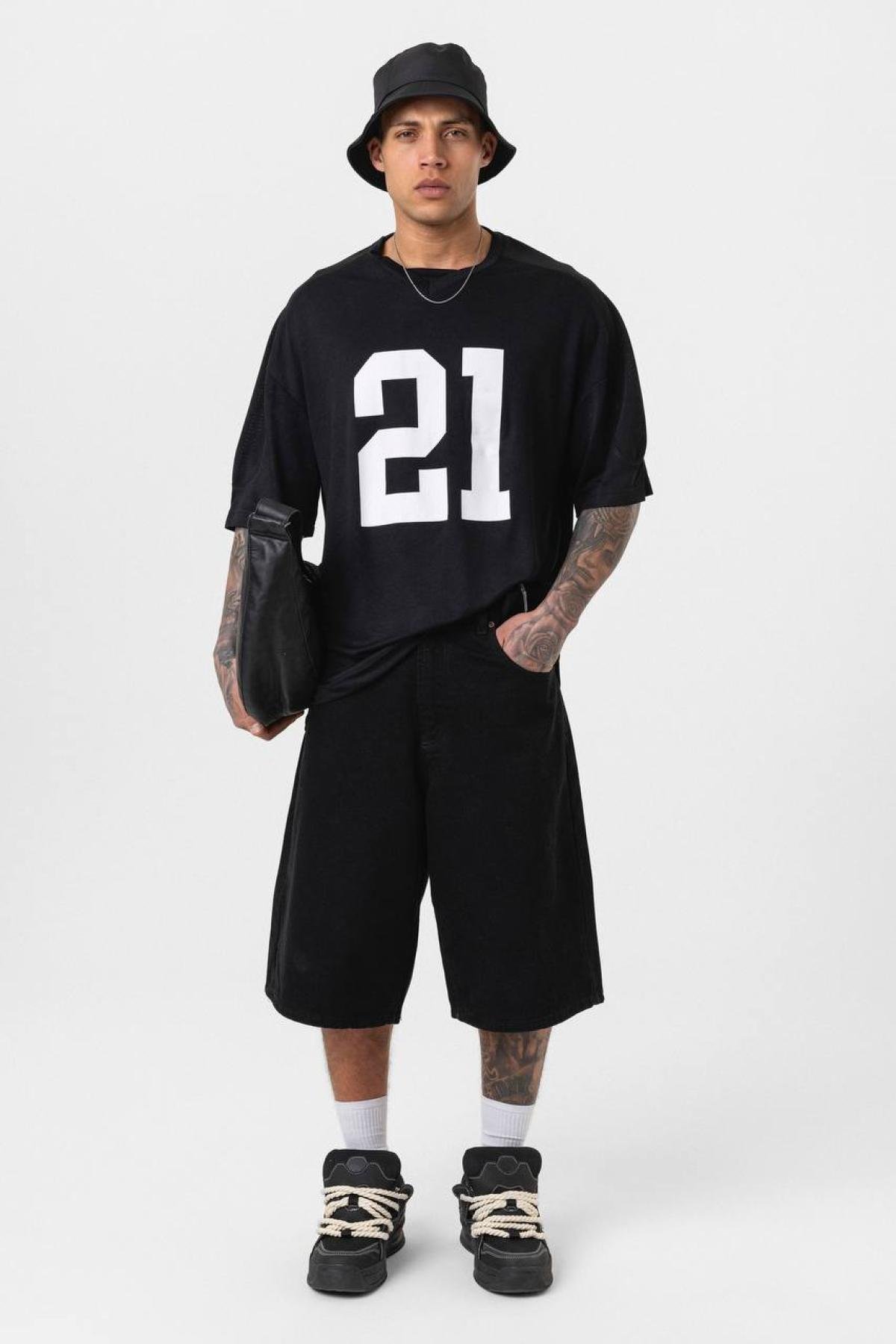 black down shoulder tee for sale black down shoulder tee for sale