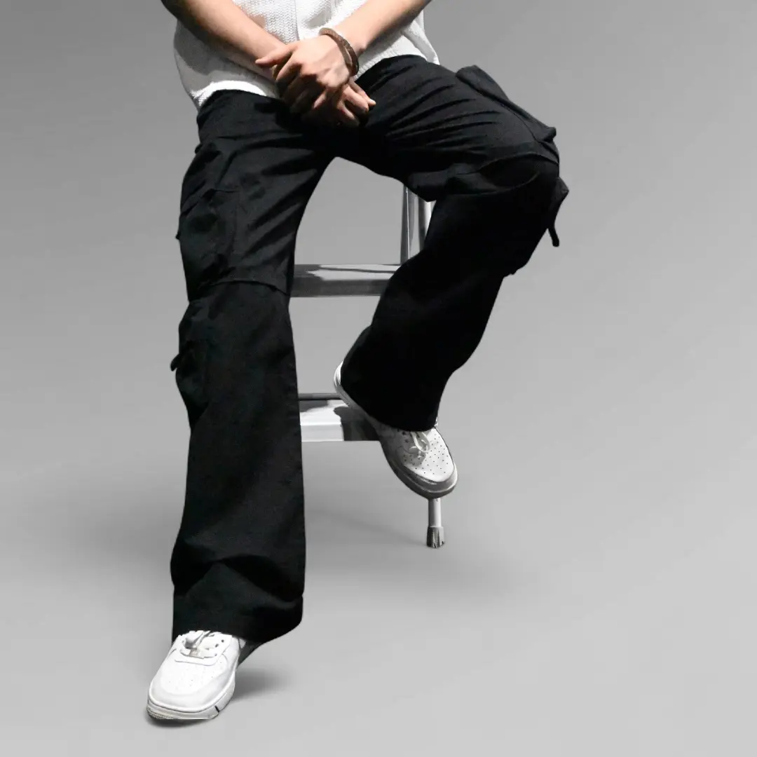 casual black cargo pants for men casual black cargo pants for men