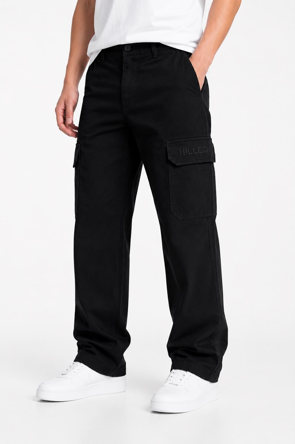 straight bottom cargo black straight bottom cargo black
